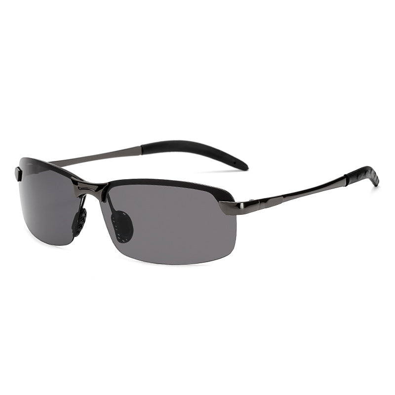 Wholesale Zhendianzhibao Men's Color Changing Polarized PC Sunglasses